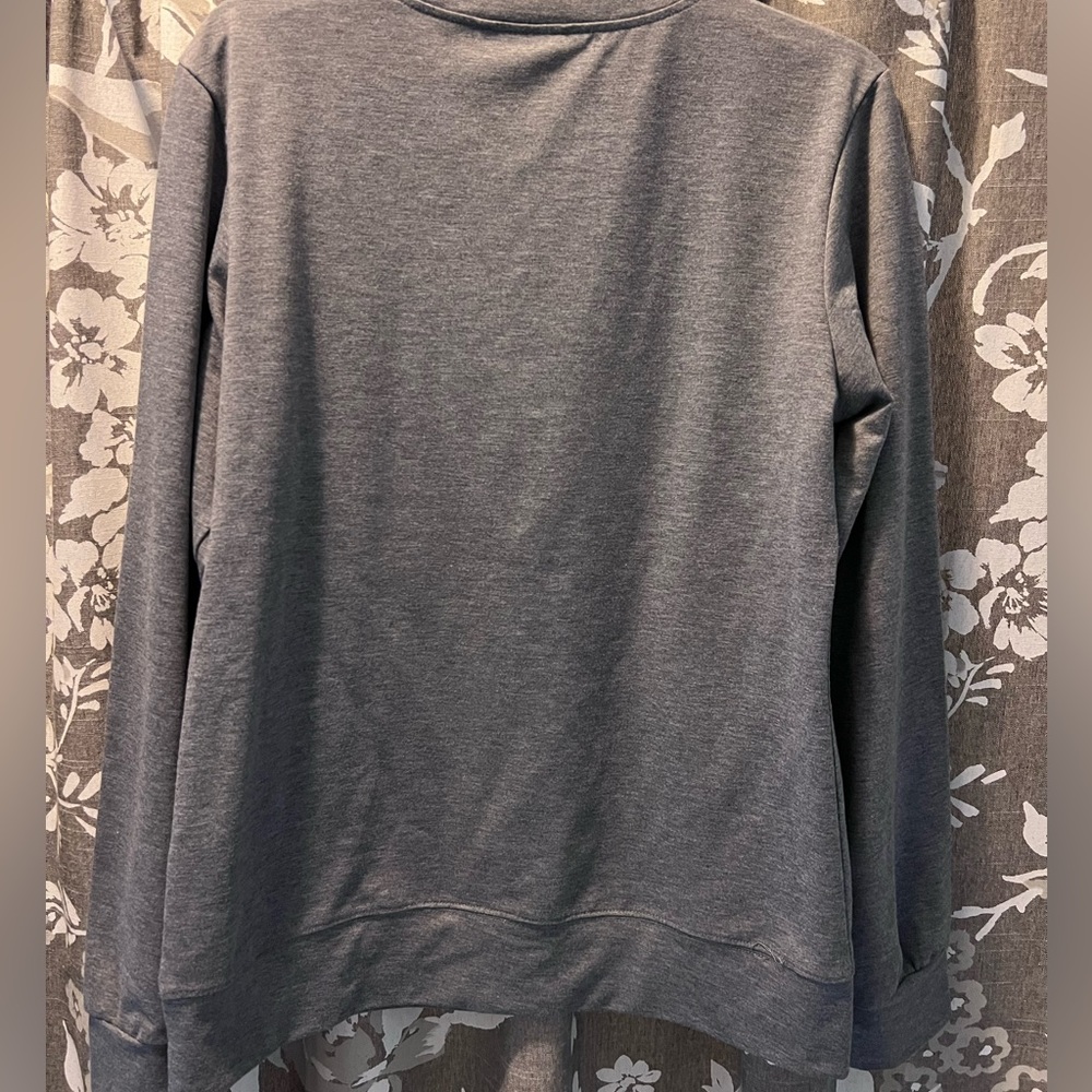 Grey Equine Themed Sweatshirt